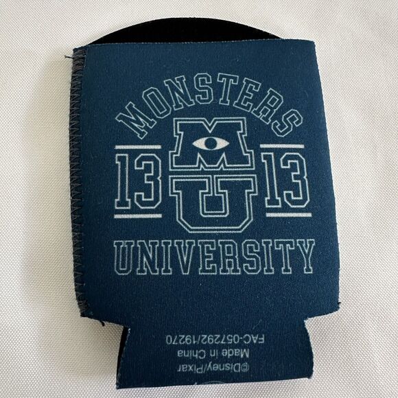Sulley Monster University Beverage Holder Disney Pixar Monsters Inc Can Cozy - Picture 4 of 12